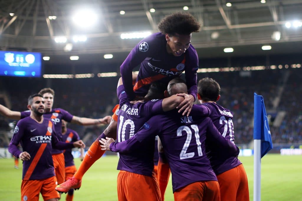 Man city champions league