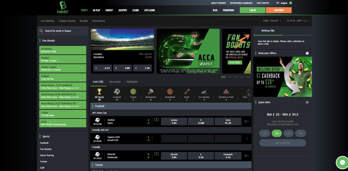 fansbet platform
