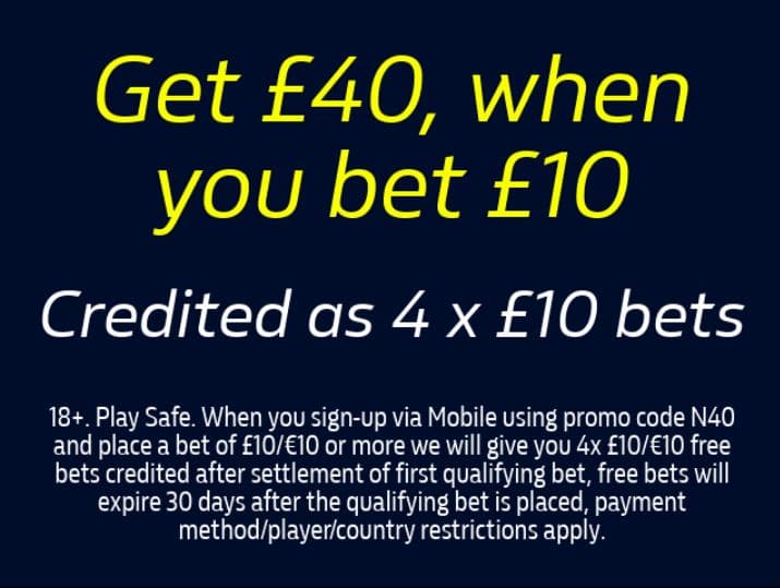 william hill free bet