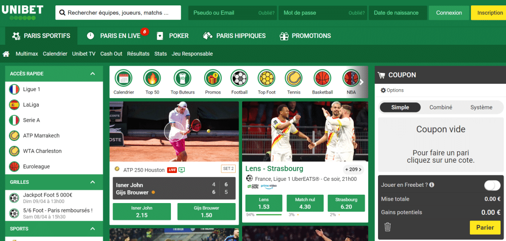 unibet de sportsbook